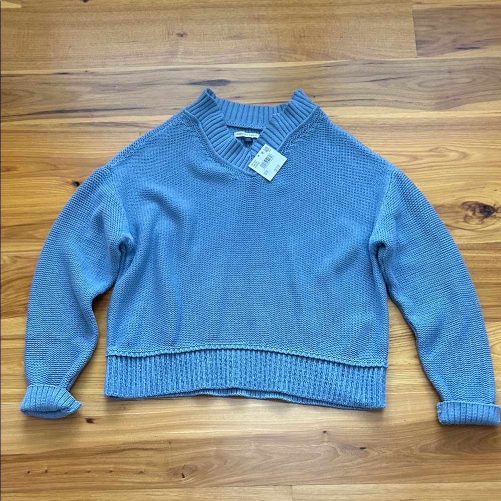 American Eagle Blue Women's Sweater